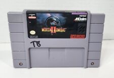 Mortal Kombat II (MK2) SNES Super Nintendo Auténtico - Limpiado y Probado ENVÍO Gratuito segunda mano  Embacar hacia Argentina