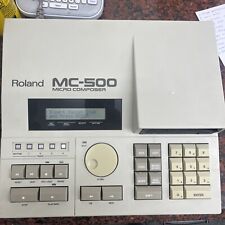 Máquina clásica Roland MC-500 Micro Composer se enciende - piezas solo tal cual segunda mano  Embacar hacia Argentina