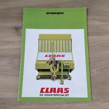 Brochure tracteur opraapwagens d'occasion  Saint-André-lez-Lille