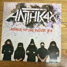 Anthrax - Attack Of The Killer B's 1991 Coréia Original LP Vinil com Inserção, usado comprar usado  Enviando para Brazil