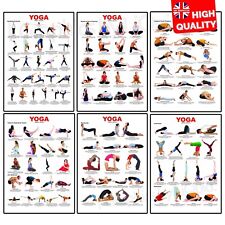Yoga chart poses for sale  LONDON