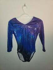 GK Elite Gym-kin Adult Competition Shiny Leotard with SWAROVSKI Crystal Bling for sale  Shipping to South Africa