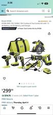 Ryobi ONE+ 18V Cordless 6-Tool Combo Set (PCL1600K2) Read Description for sale  Shipping to South Africa