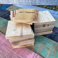 Unfinished Wood Square Tiles, 5.5 inches, Blanks for DIY Crafts, 20 Piece. for sale  Shipping to South Africa