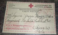 Ww1 cartolina franchigia usato  Biella