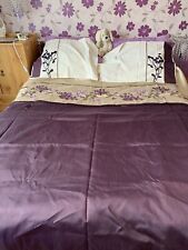 aubergine bedding for sale  HITCHIN