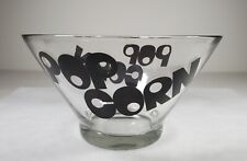 Glass popcorn bowl for sale  Lake Worth