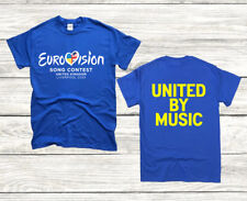 Camiseta Eurovisión 2023 Liverpool Reino Unido Música Unisex Adultos Hombres Mujeres Camiseta EV1 segunda mano  Embacar hacia Argentina