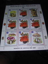 Paraguay stamps mushrooms for sale  Oskaloosa