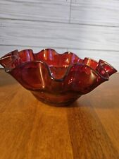 Hand blown red for sale  Acushnet