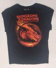 Camiseta masculina gráfica grande preta manga curta algodão Dungeons & Dragons comprar usado  Enviando para Brazil