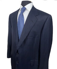 Used, BESPOKE OXXFORD CLOTHES NAVY KHAN CASHMERE HALF LINED SPORT COAT SZ 48 for sale  Shipping to South Africa