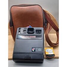 Cámara instantánea Polaroid vintage años 80 Kodak EK160 con estuche y correa arco iris segunda mano  Embacar hacia Argentina