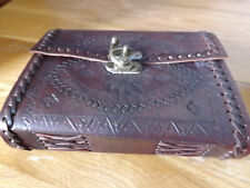 Handmade carved leather for sale  MANCHESTER
