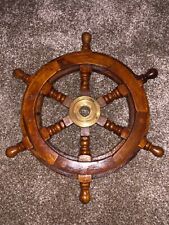 Nautical wooden steering for sale  BIRMINGHAM