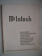 Mcintosh fully illustrated for sale  LONDON