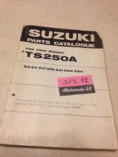 Suzuki parts list d'occasion  Decize