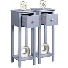 Grey bedside tables for sale  IPSWICH