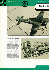 Focke Wulf Fw 190 D-9 der II./JG 2. "Unternehmen Bodenplatte" Arbeitskarte comprar usado  Enviando para Brazil