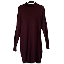 Lululemon Sweater Dress Women's Size Small Purple Turtleneck Pockets Long Sleeve comprar usado  Enviando para Brazil