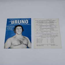 Bruno sammartino 1980 for sale  Amityville