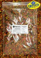 HERONS Premium Tropical Flakes [200g] TROPICAL FISH FOOD Guppy Neon Cichlid  for sale  DERBY