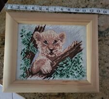 Handmade embroidered picture for sale  Milford