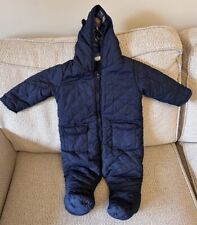 Navy pramsuit snowsuit for sale  READING