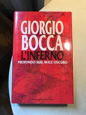 GIORGIO BOCCA - L'INFERNO - MONDADORI - 1992 - I ED., usato usato  Roma