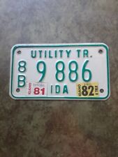 1982 idaho license for sale  Boise