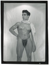 Rare Vintage 4x5 LON OF NEW YORK Young Bodybuilder SAL SAVERINO Early Model for sale  Shipping to South Africa