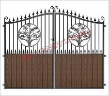 Driveway gates composite for sale  Shipping to Ireland
