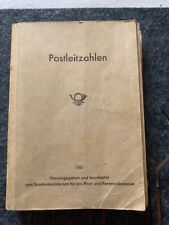 Postleitzahlenbuch deutschland gebraucht kaufen  München