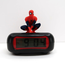 Spiderman Electric Digital Alarm Clock Marvel Kids 2013 for sale  Shipping to South Africa