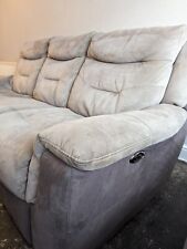 Grey three seater for sale  LEEDS