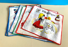 Vintage handkerchiefs set for sale  BRADFORD