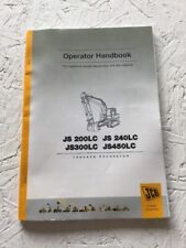 Usado, Manual do operador de escavadeira JCB JS200LC, JS240LC, JS300LC, JS450LC comprar usado  Enviando para Brazil