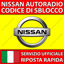 Nissan radio codice usato  Roma