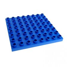 1x Lego Duplo Bau Platte B-Ware abgenutzt 8x8 Basic blau 51262 74965 93517 comprar usado  Enviando para Brazil