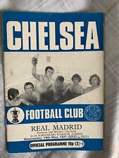 Chelsea real madrid for sale  LYMM