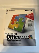Microsoft Office 2000 Professional Special Upgrade 2 CD Plus clave segunda mano  Embacar hacia Argentina