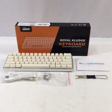 RK Royal Kludge RK61Pro White RGB Wireless Mechanical Gaming Keyboard, used for sale  Shipping to South Africa