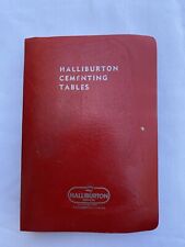 Halliburton cementing tables d'occasion  Expédié en Belgium