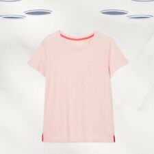 Camiseta Franky Jersey Feminina Manga Curta Ex Joules Rosa Suave comprar usado  Enviando para Brazil