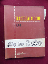 Tractocatalogue 1963 guide d'occasion  Saint-Romain-de-Colbosc