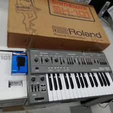Sintetizador analógico monofónico vintage Roland SH-101 con caja de Japón segunda mano  Embacar hacia Argentina