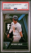 Anthony Volpe 2023 Topps Chrome Black Variation SP #76 PSA 10 🔥 🔥 NY Yankees comprar usado  Enviando para Brazil