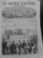 1858 1895 MARIONNETTE THEATRE MAURICE SAND 4 JOURNAUX ANCIENS segunda mano  Embacar hacia Argentina