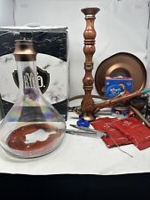 BYO   30” Brown Hookah With Large water Vase, used for sale  Shipping to South Africa
