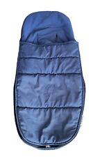 Bugaboo footmuff blue for sale  HALSTEAD